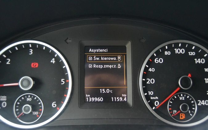 Volkswagen Tiguan cena 66900 przebieg: 139000, rok produkcji 2015 z Krasnobród małe 79
